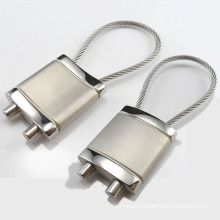 Promotional Stainless Steel Wire Keychain (XS-KC0062)